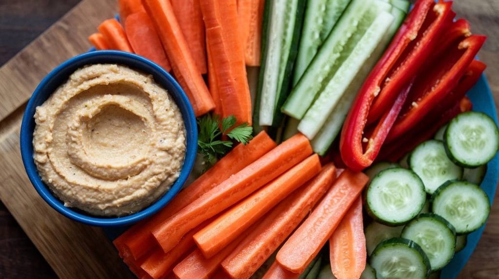 Veggie Sticks with Hummus