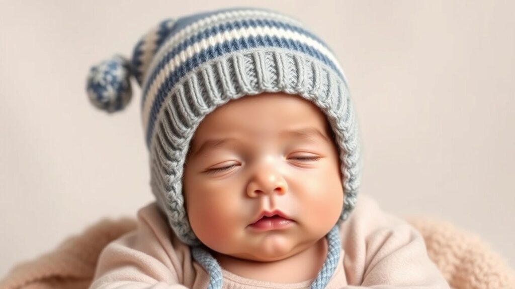 Why babies need beanies: for warmth, comfort, and protection in cooler environments.